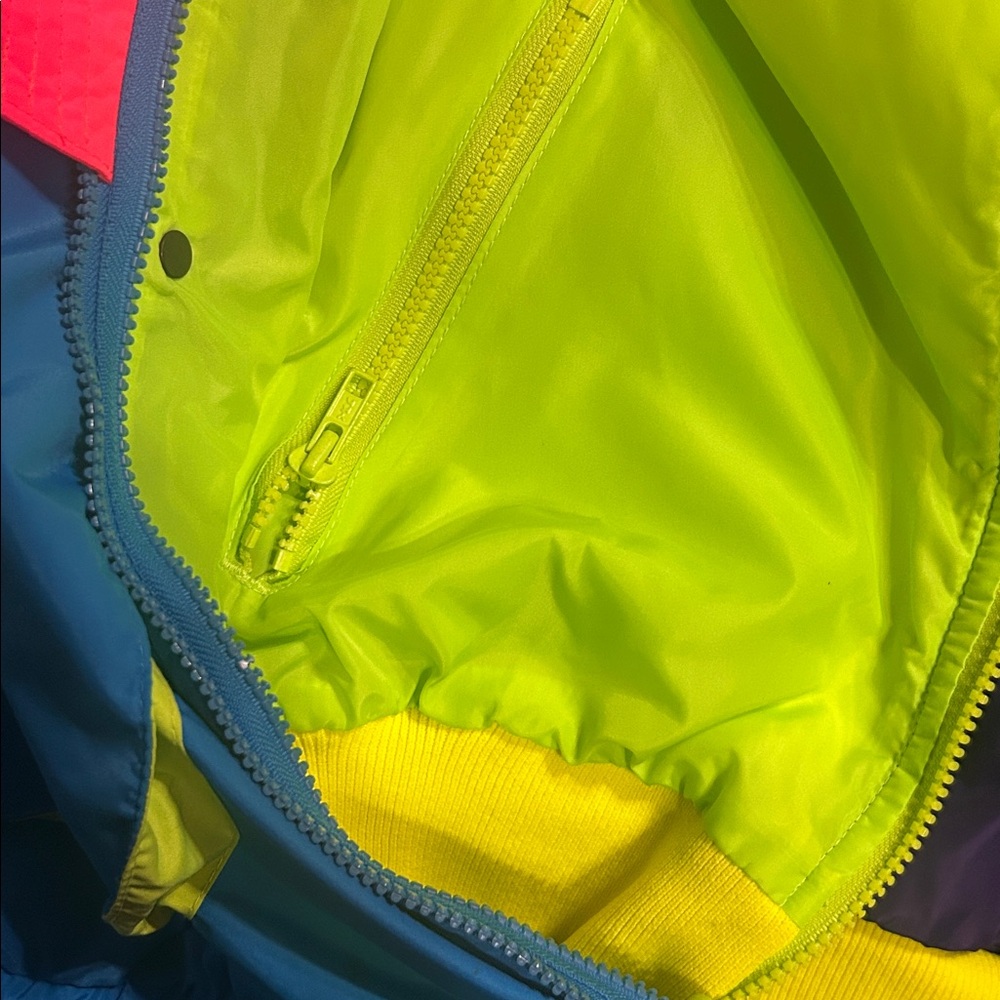 Vtg 80s 90s Columbia Ski Jacket 3 in 1  Snowboard Neon Pink Glow Coat men’s med. - Picture 9 of 9